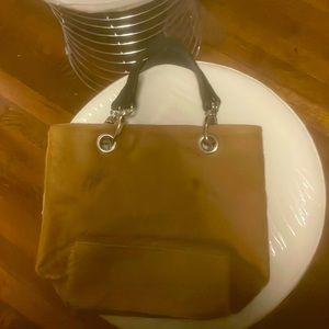 Genuine leather hand bag /leather straps